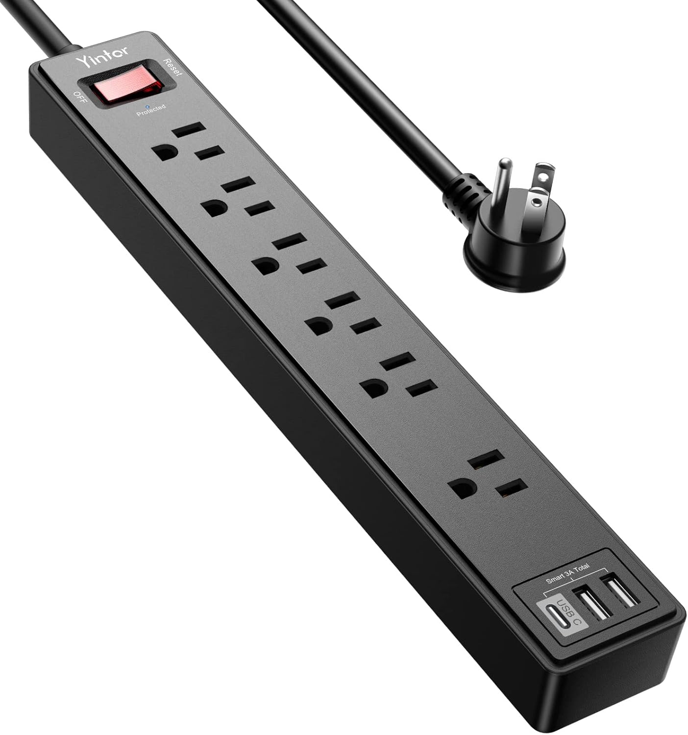 6 Ft Surge Protector Power Strip