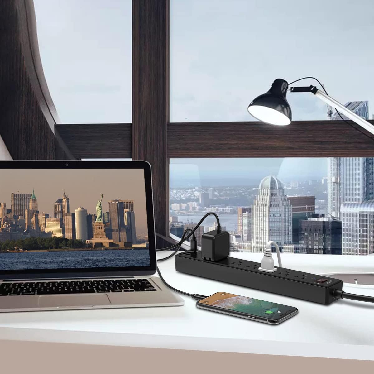 6 Ft Surge Protector Power Strip