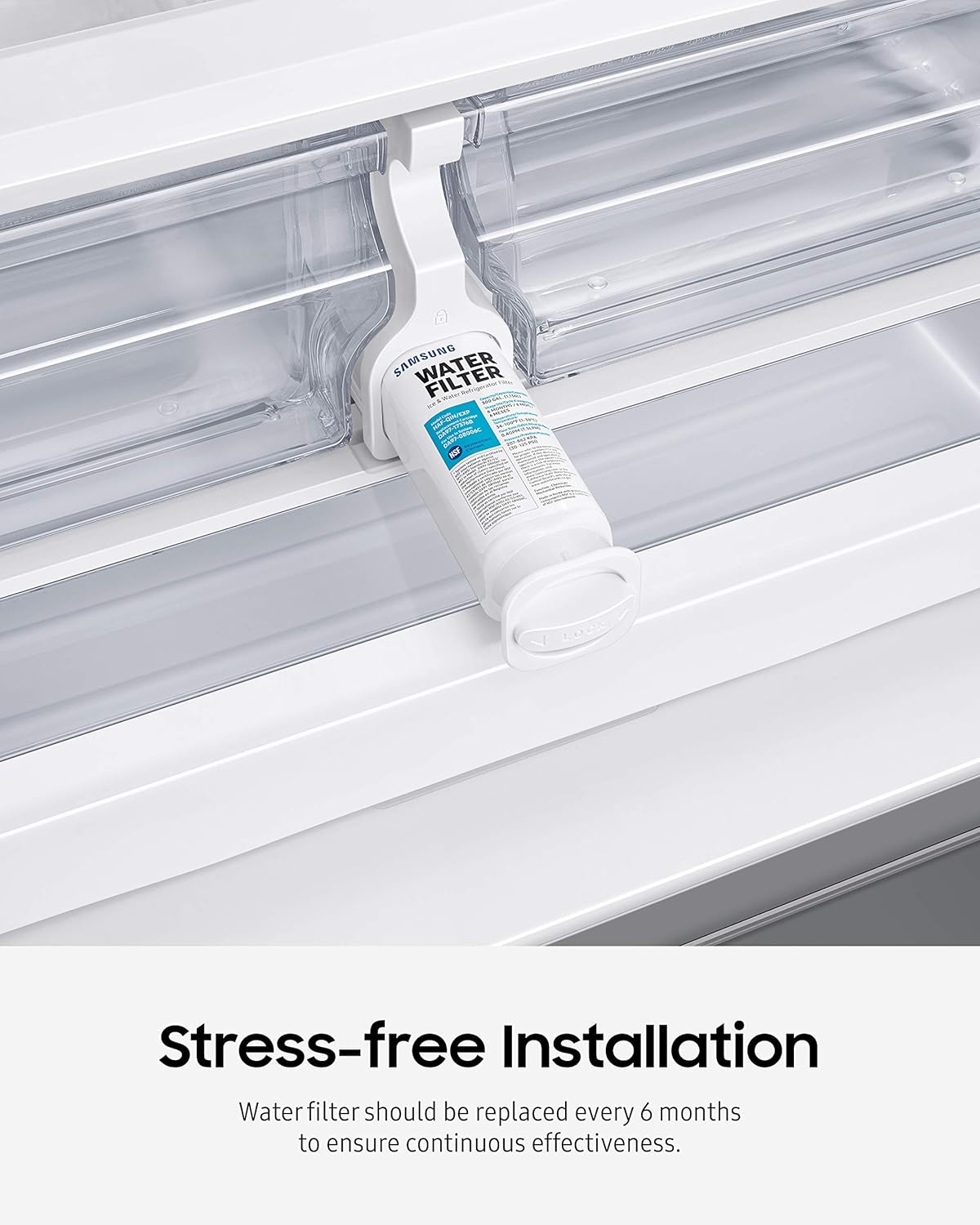 SAMSUNG Genuine Filter for Refrigerator Water and Ice