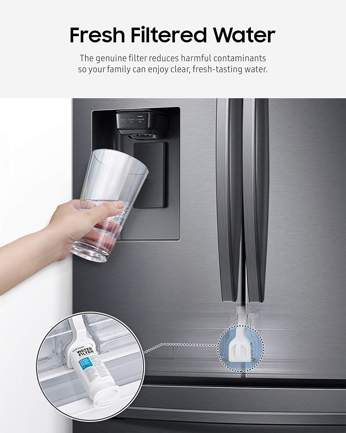 SAMSUNG Genuine Filter for Refrigerator Water and Ice