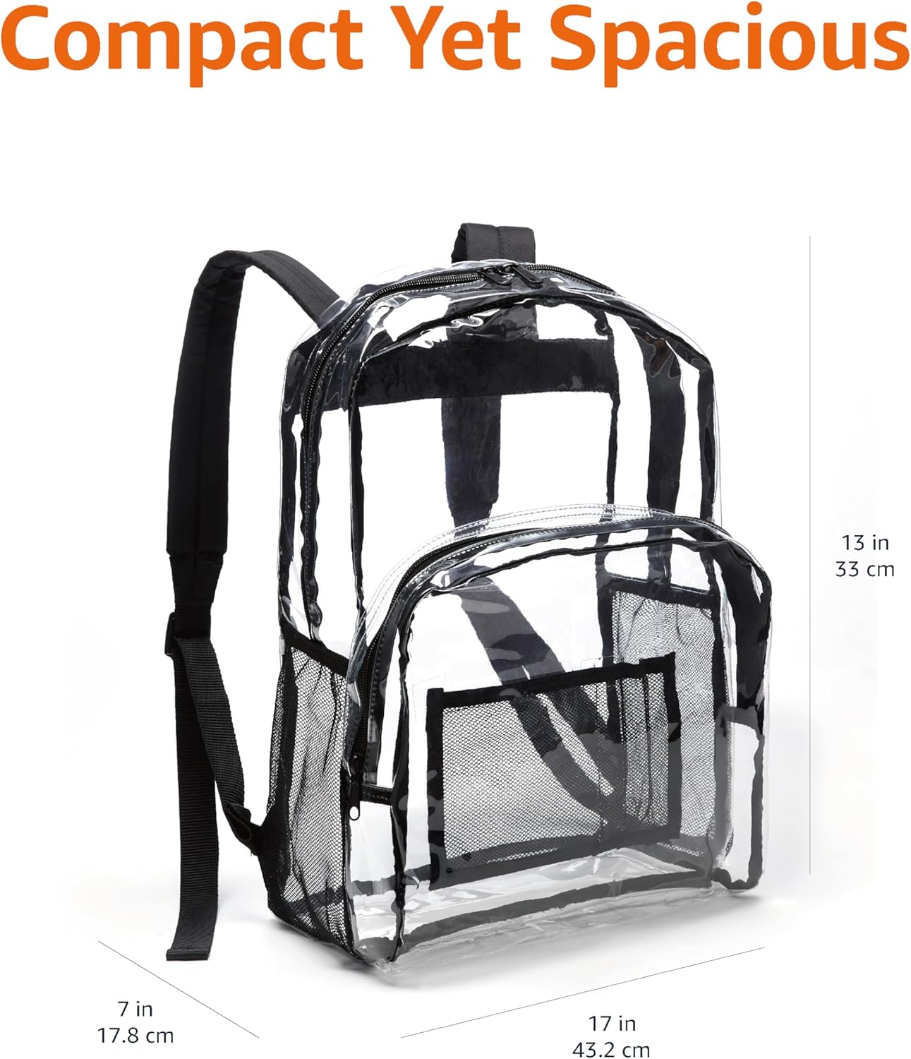 Transparent School Backpack
